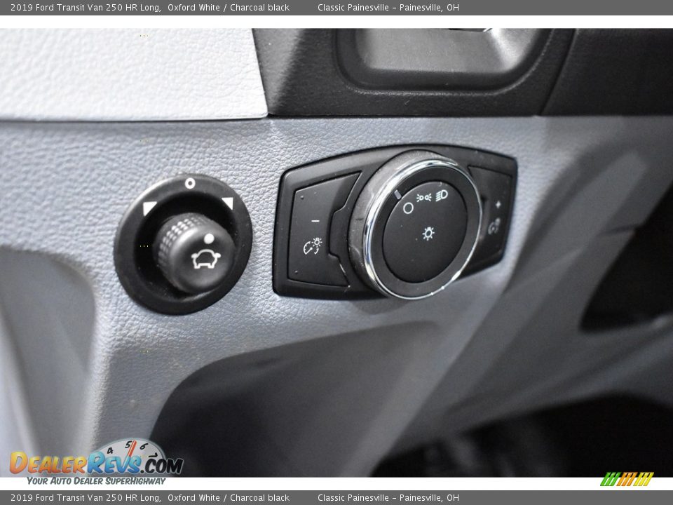 2019 Ford Transit Van 250 HR Long Oxford White / Charcoal black Photo #11
