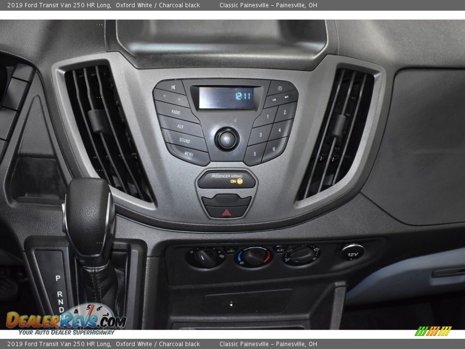 2019 Ford Transit Van 250 HR Long Oxford White / Charcoal black Photo #14