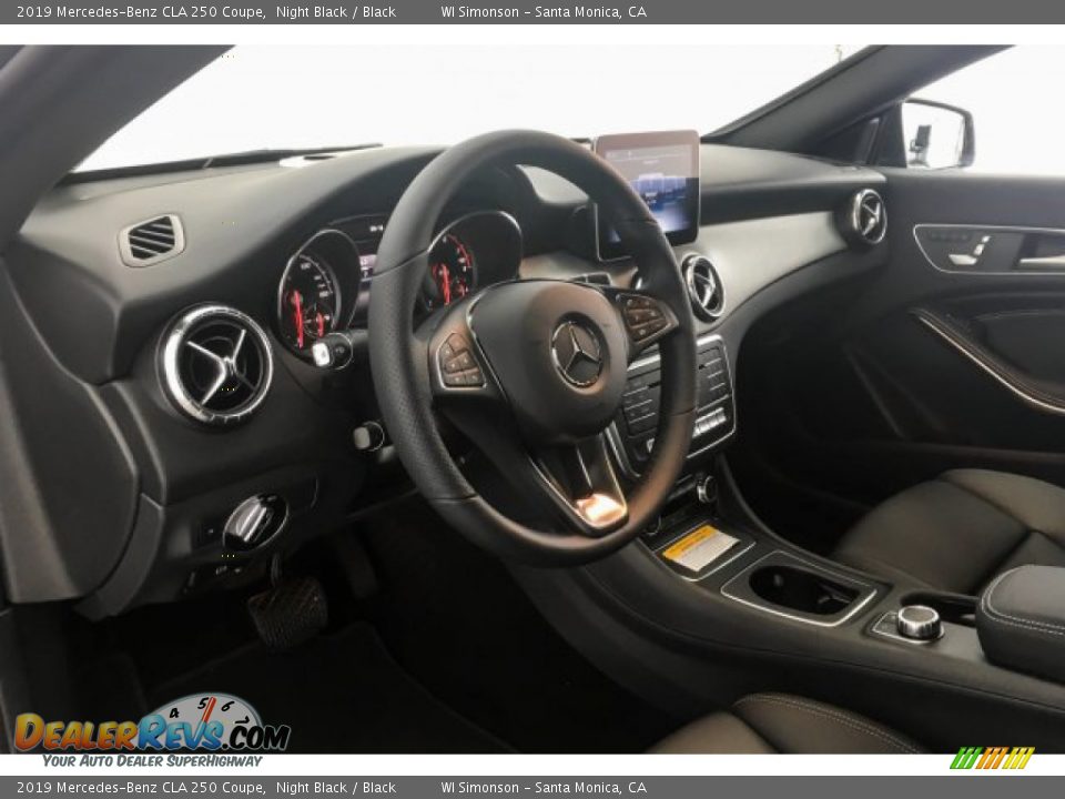 2019 Mercedes-Benz CLA 250 Coupe Night Black / Black Photo #4