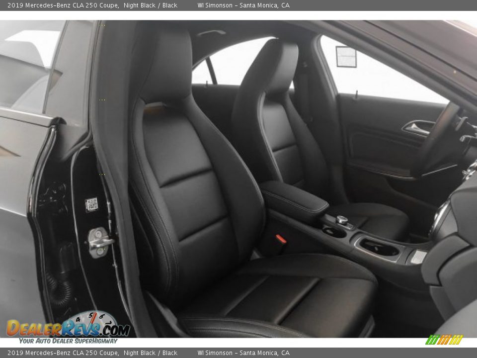 2019 Mercedes-Benz CLA 250 Coupe Night Black / Black Photo #5