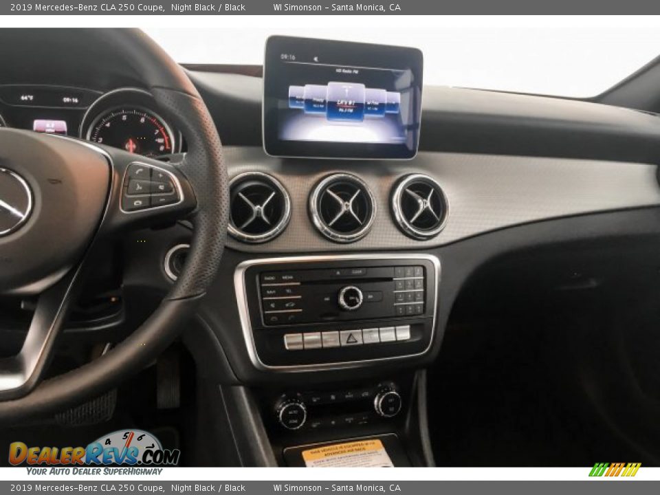 2019 Mercedes-Benz CLA 250 Coupe Night Black / Black Photo #6