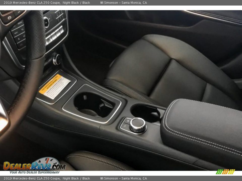 2019 Mercedes-Benz CLA 250 Coupe Night Black / Black Photo #7