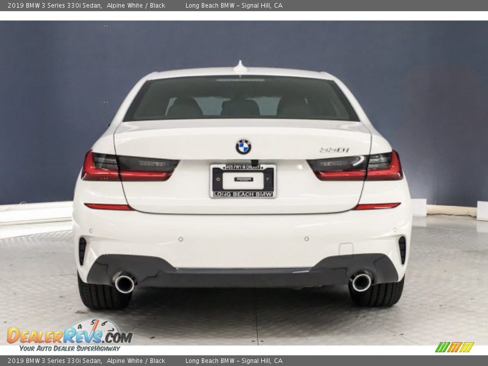 2019 BMW 3 Series 330i Sedan Alpine White / Black Photo #3