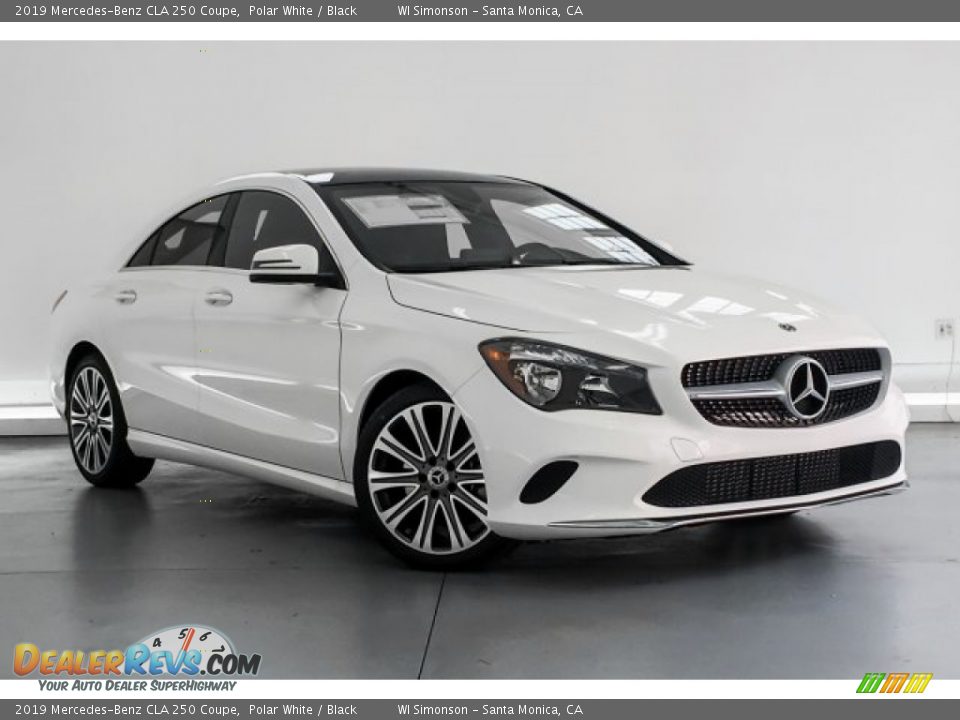 2019 Mercedes-Benz CLA 250 Coupe Polar White / Black Photo #12