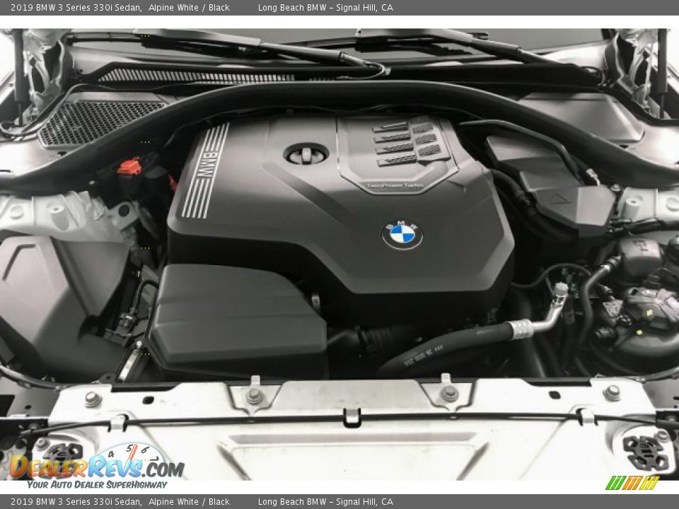 2019 BMW 3 Series 330i Sedan Alpine White / Black Photo #7