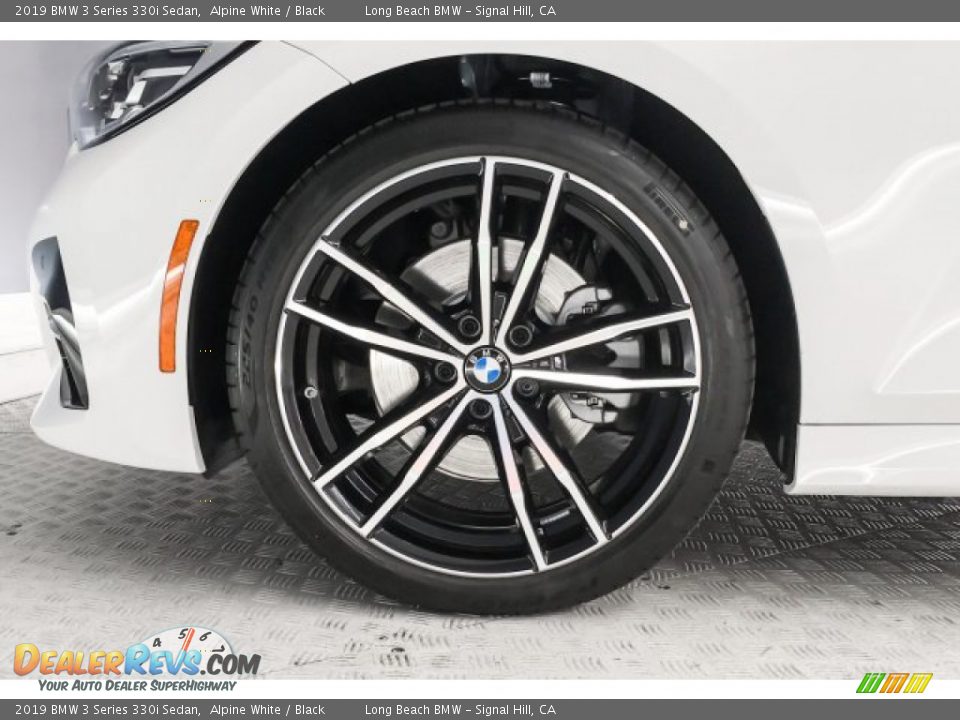 2019 BMW 3 Series 330i Sedan Alpine White / Black Photo #8