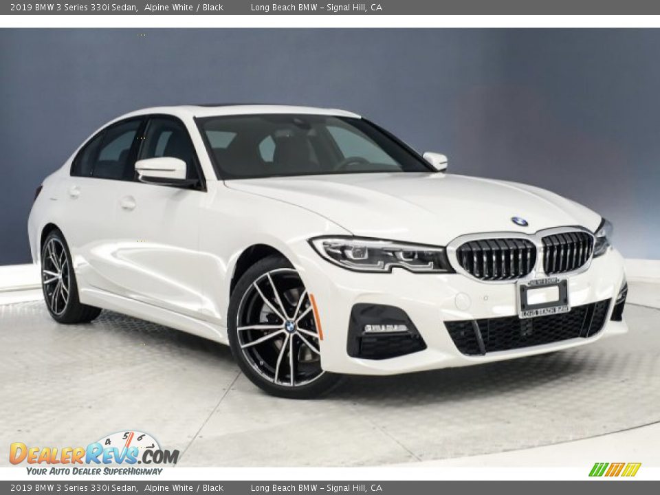 2019 BMW 3 Series 330i Sedan Alpine White / Black Photo #11