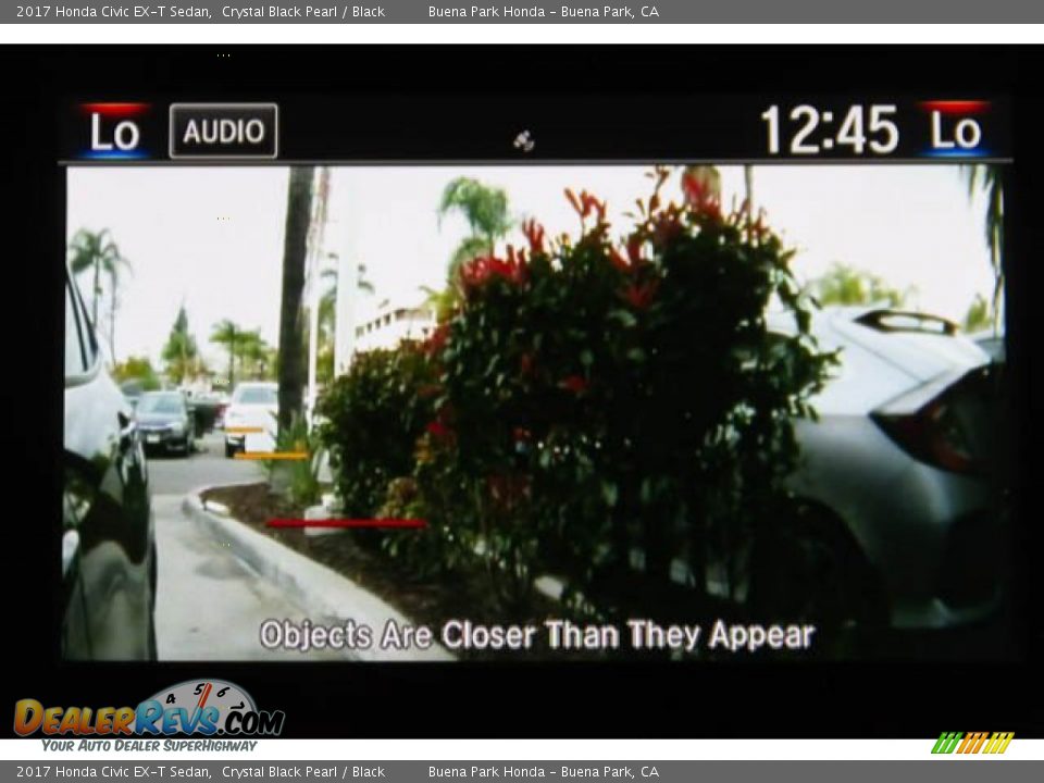 2017 Honda Civic EX-T Sedan Crystal Black Pearl / Black Photo #28