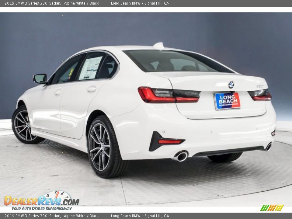 2019 BMW 3 Series 330i Sedan Alpine White / Black Photo #2