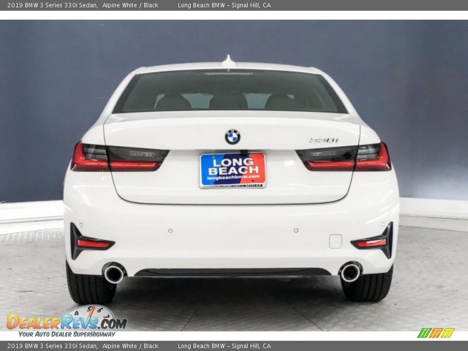 2019 BMW 3 Series 330i Sedan Alpine White / Black Photo #3