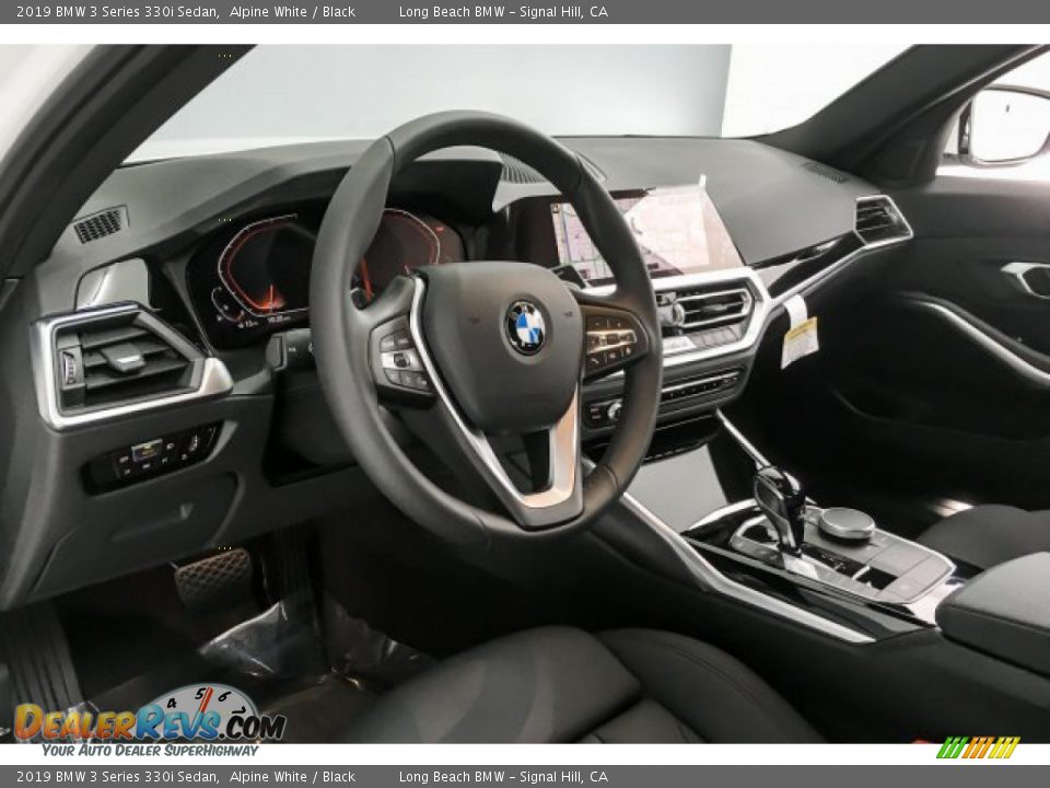2019 BMW 3 Series 330i Sedan Alpine White / Black Photo #4