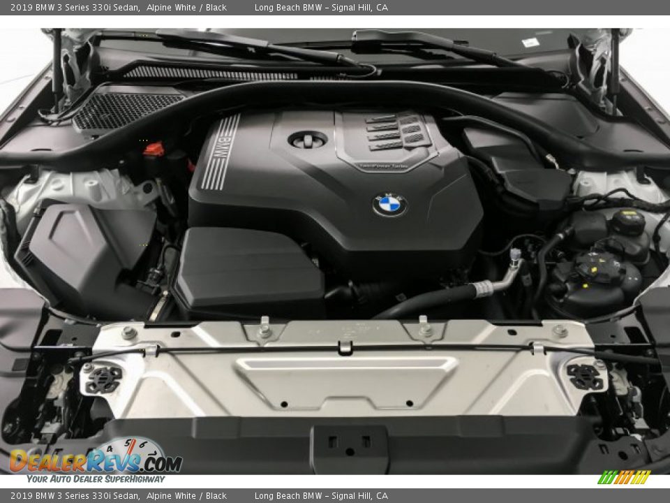 2019 BMW 3 Series 330i Sedan Alpine White / Black Photo #8