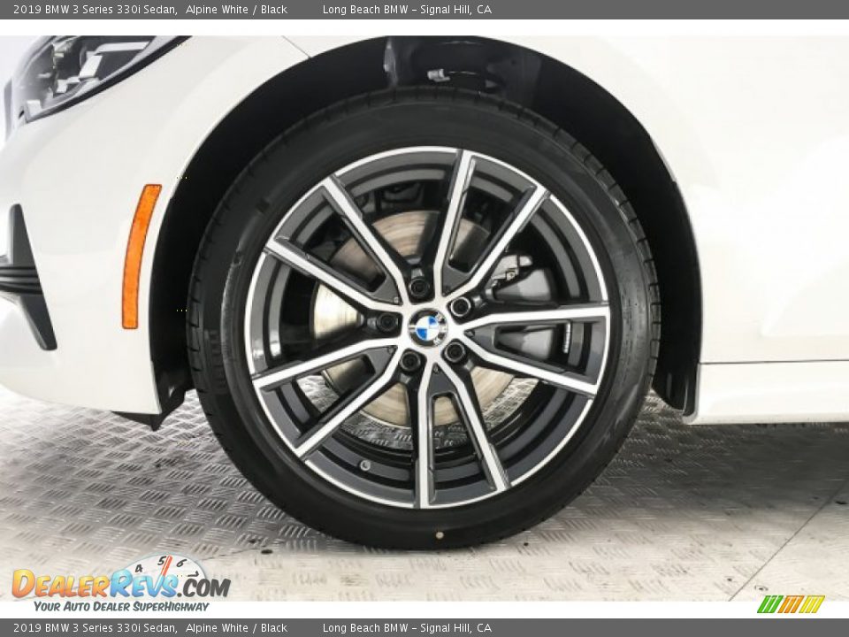 2019 BMW 3 Series 330i Sedan Alpine White / Black Photo #9