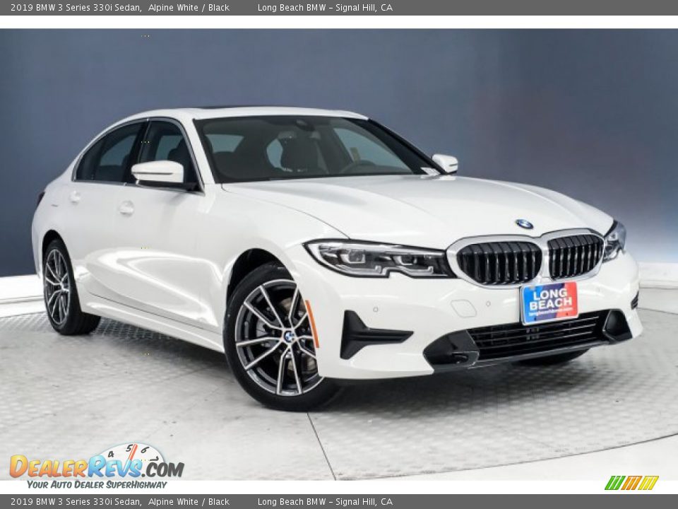 2019 BMW 3 Series 330i Sedan Alpine White / Black Photo #12