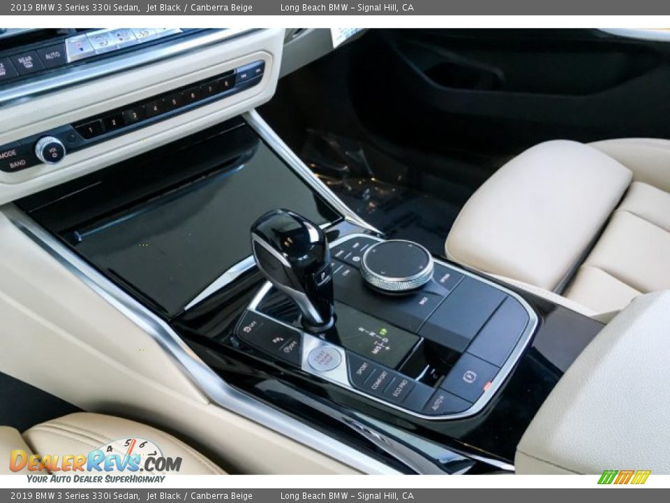 2019 BMW 3 Series 330i Sedan Jet Black / Canberra Beige Photo #7