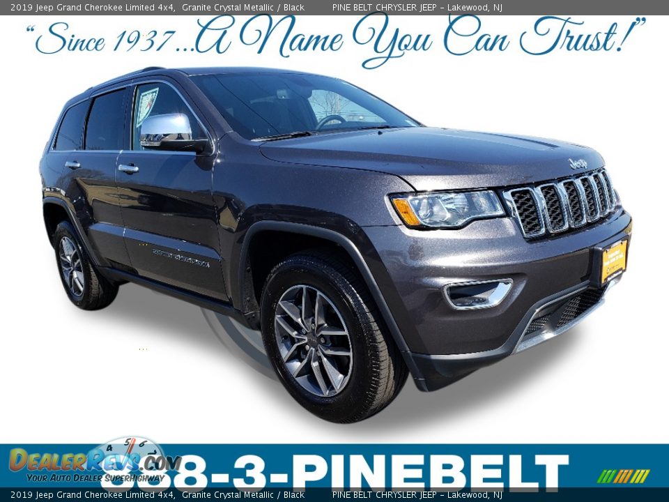 2019 Jeep Grand Cherokee Limited 4x4 Granite Crystal Metallic / Black Photo #1