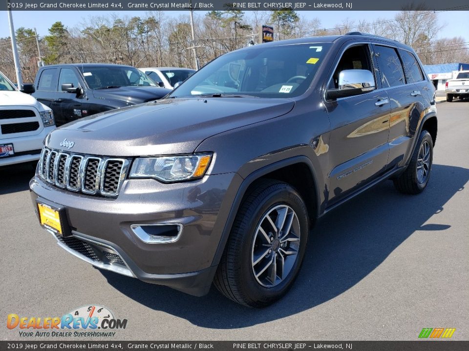 2019 Jeep Grand Cherokee Limited 4x4 Granite Crystal Metallic / Black Photo #3