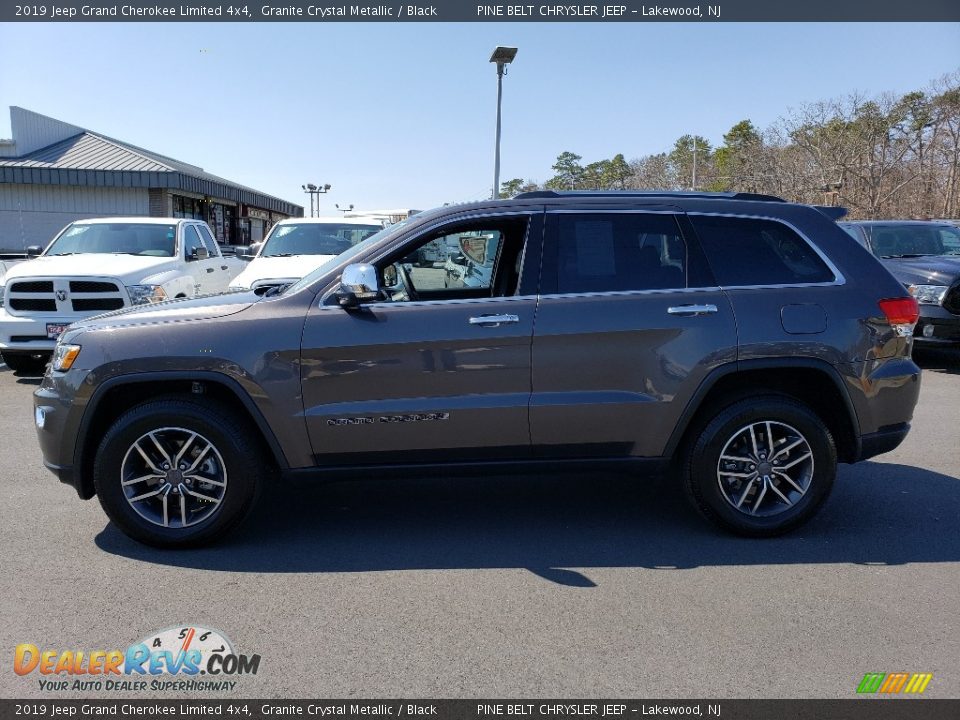 2019 Jeep Grand Cherokee Limited 4x4 Granite Crystal Metallic / Black Photo #4