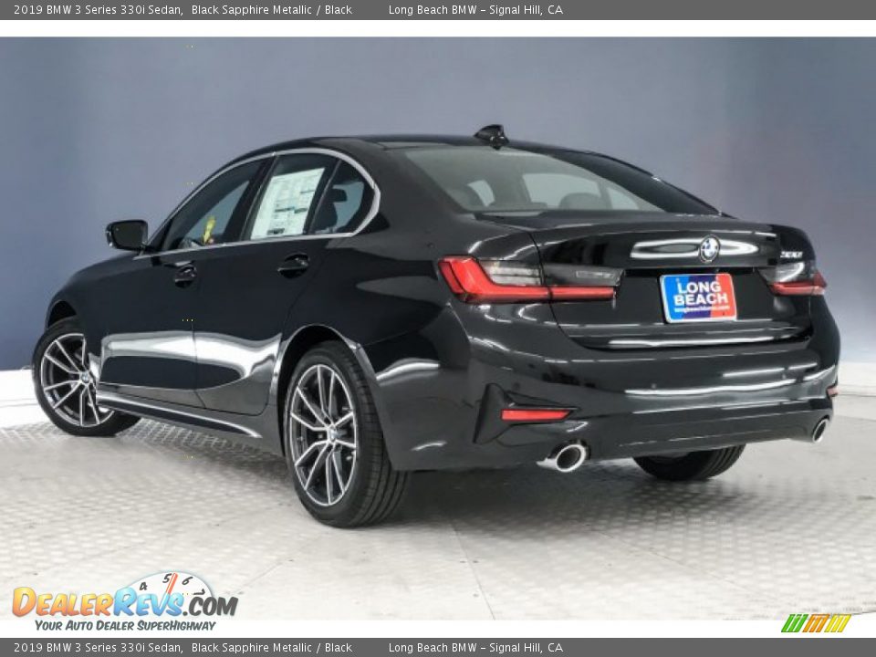 2019 BMW 3 Series 330i Sedan Black Sapphire Metallic / Black Photo #2