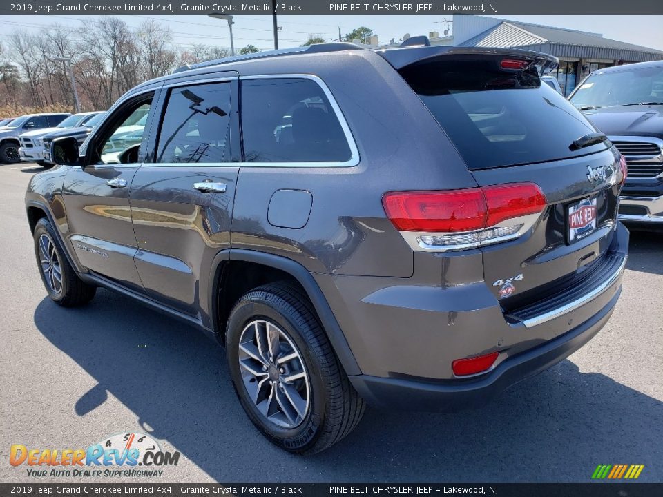 2019 Jeep Grand Cherokee Limited 4x4 Granite Crystal Metallic / Black Photo #5