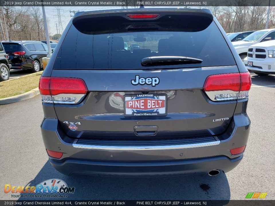 2019 Jeep Grand Cherokee Limited 4x4 Granite Crystal Metallic / Black Photo #6