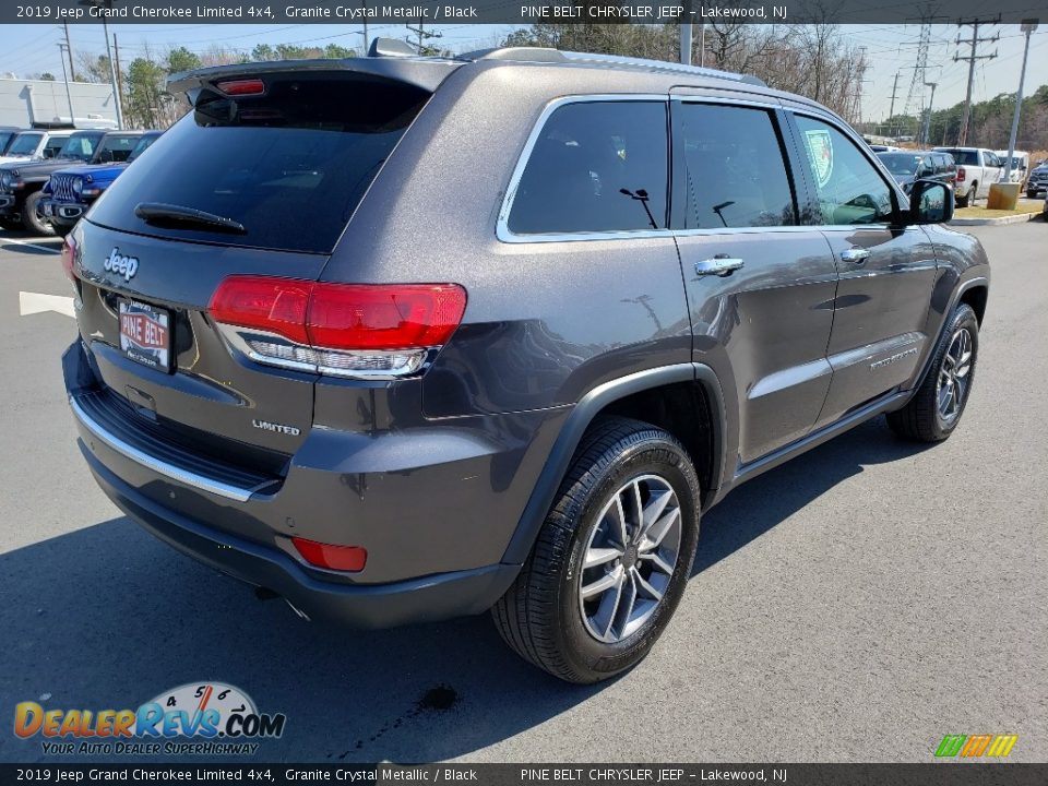 2019 Jeep Grand Cherokee Limited 4x4 Granite Crystal Metallic / Black Photo #7