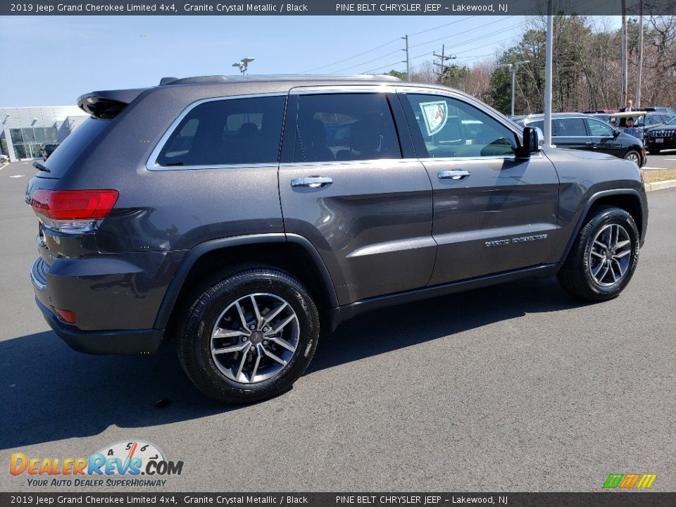 2019 Jeep Grand Cherokee Limited 4x4 Granite Crystal Metallic / Black Photo #8