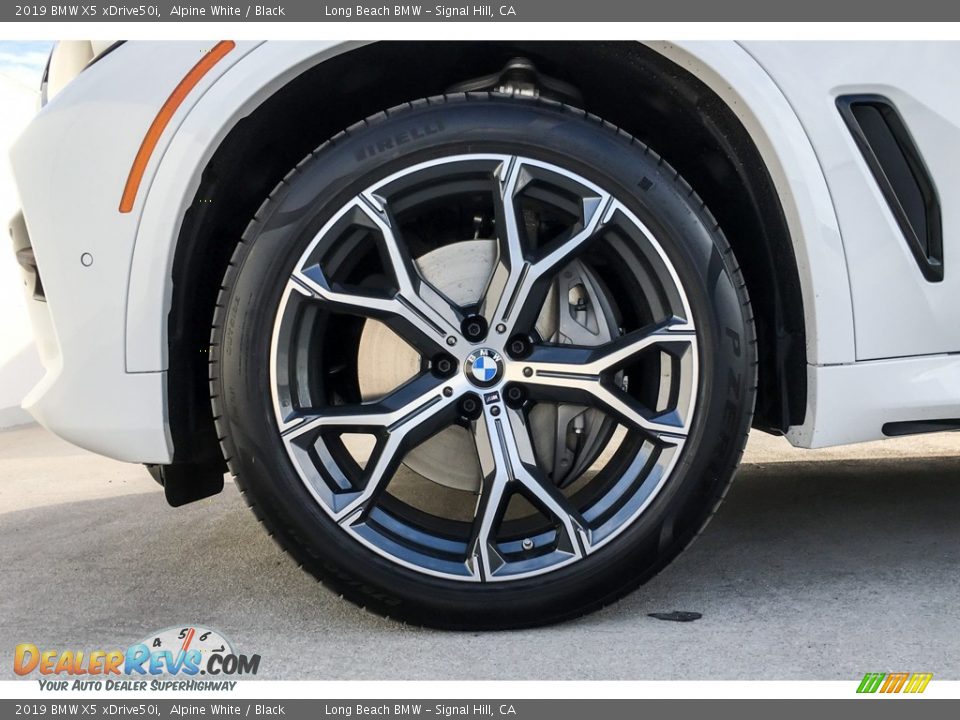 2019 BMW X5 xDrive50i Alpine White / Black Photo #9
