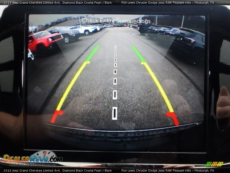 2019 Jeep Grand Cherokee Limited 4x4 Diamond Black Crystal Pearl / Black Photo #16