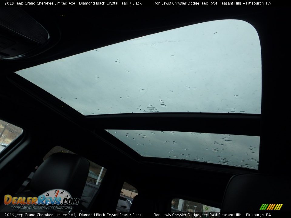 2019 Jeep Grand Cherokee Limited 4x4 Diamond Black Crystal Pearl / Black Photo #19