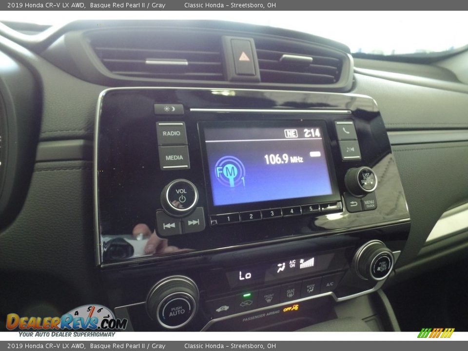 2019 Honda CR-V LX AWD Basque Red Pearl II / Gray Photo #11