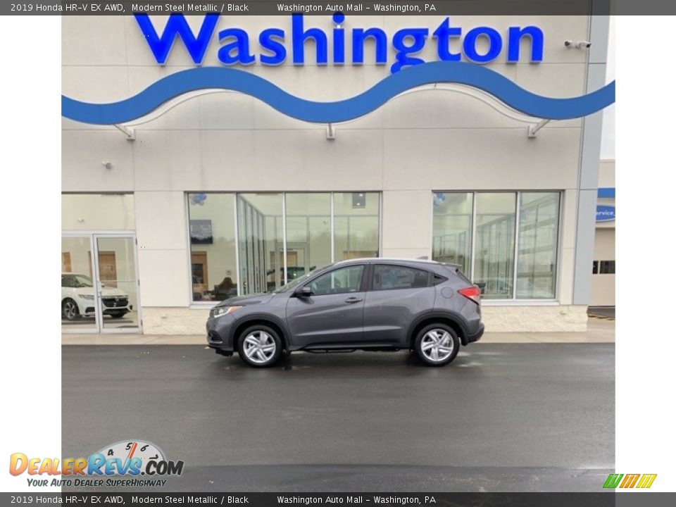 2019 Honda HR-V EX AWD Modern Steel Metallic / Black Photo #1