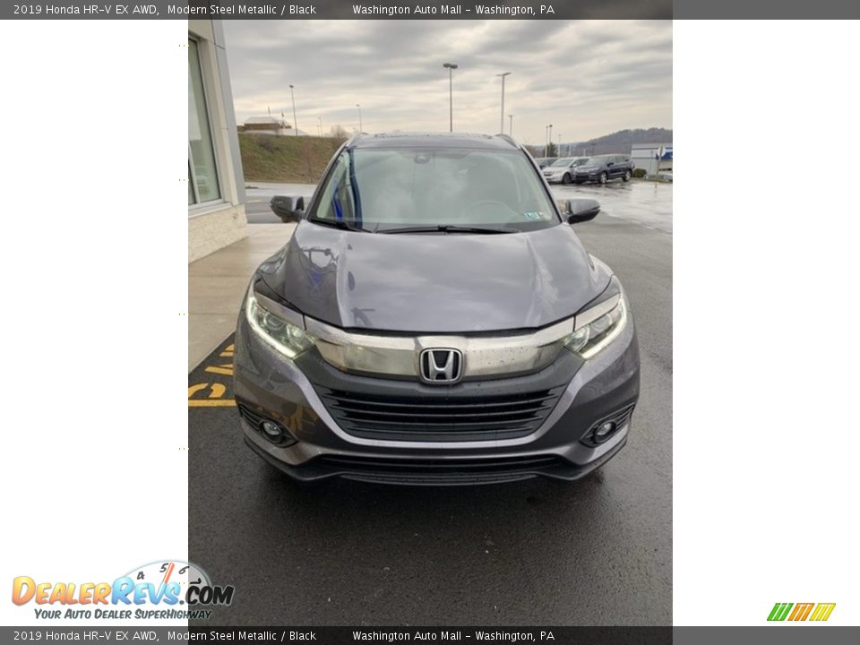 2019 Honda HR-V EX AWD Modern Steel Metallic / Black Photo #3