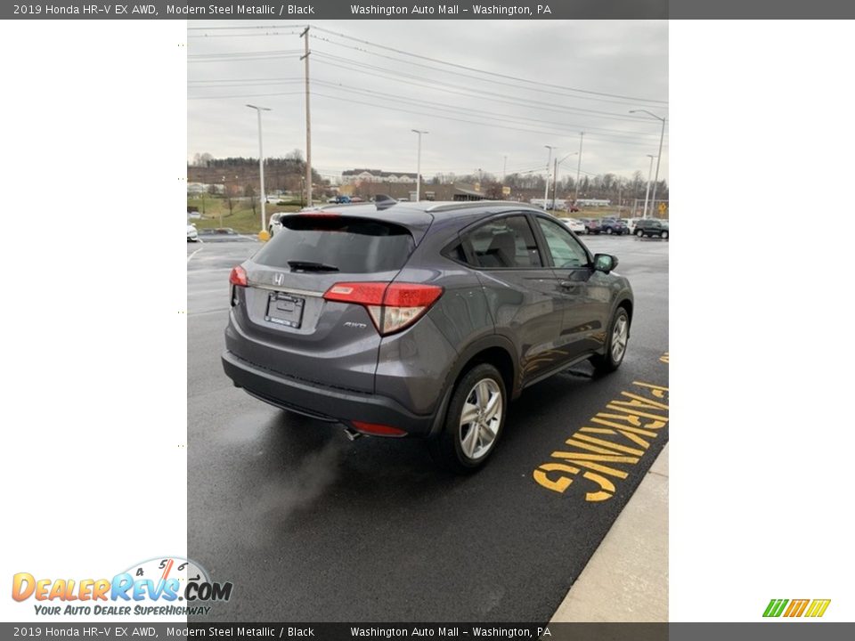 2019 Honda HR-V EX AWD Modern Steel Metallic / Black Photo #5