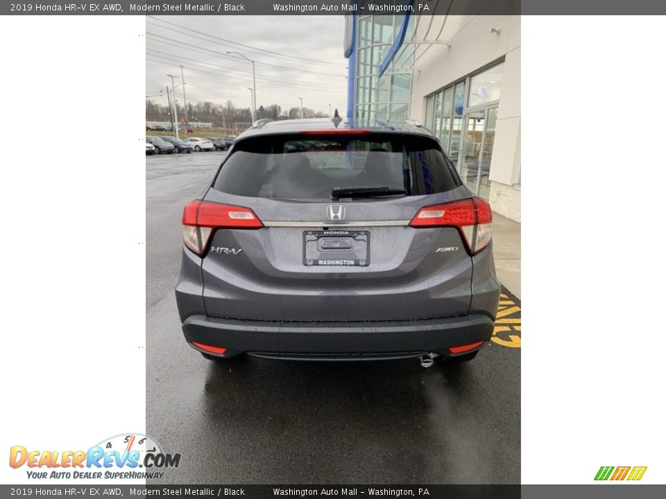 2019 Honda HR-V EX AWD Modern Steel Metallic / Black Photo #6