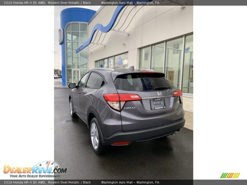 2019 Honda HR-V EX AWD Modern Steel Metallic / Black Photo #7