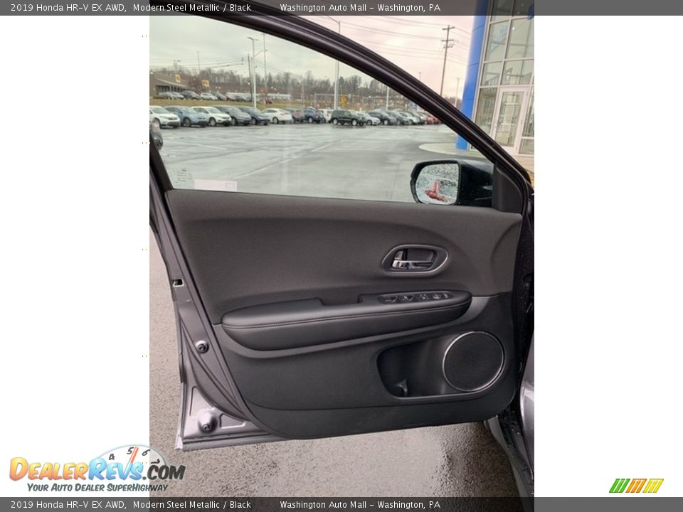 2019 Honda HR-V EX AWD Modern Steel Metallic / Black Photo #8