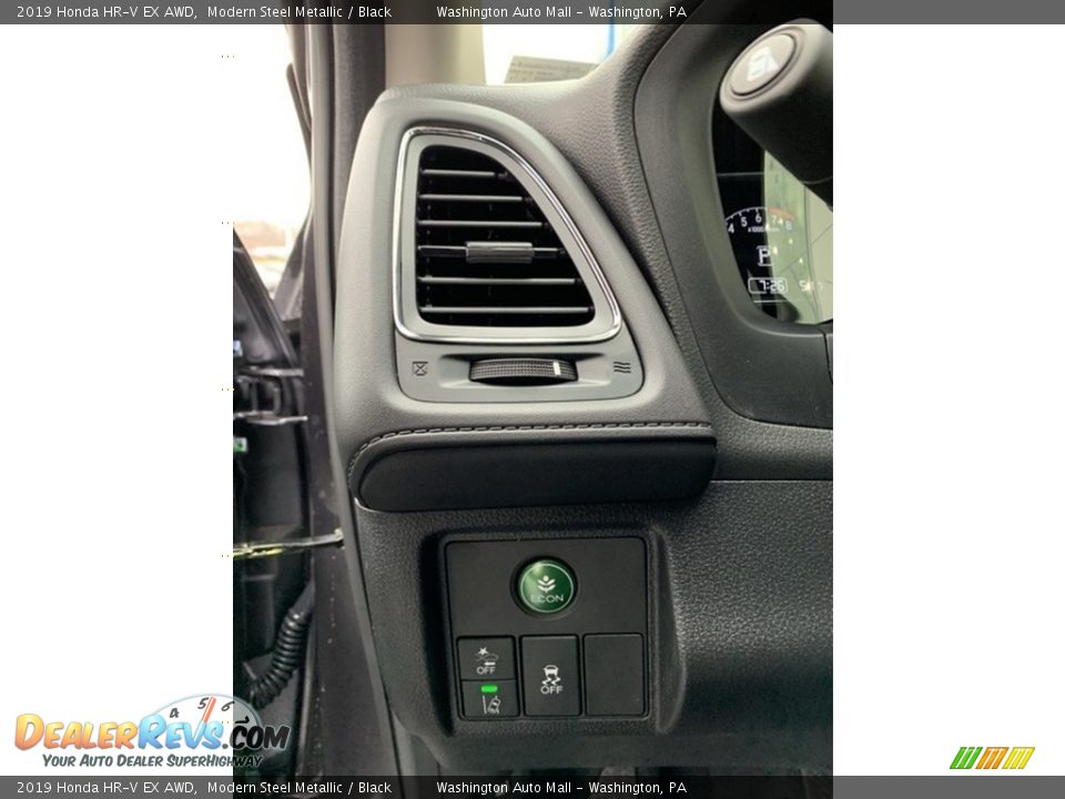 2019 Honda HR-V EX AWD Modern Steel Metallic / Black Photo #10