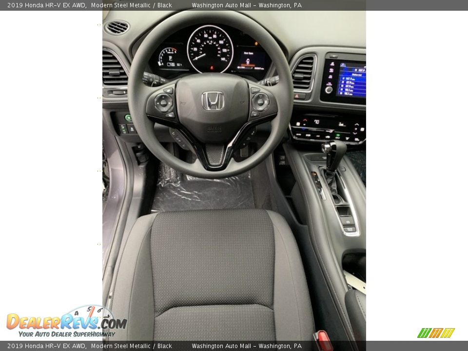2019 Honda HR-V EX AWD Modern Steel Metallic / Black Photo #11