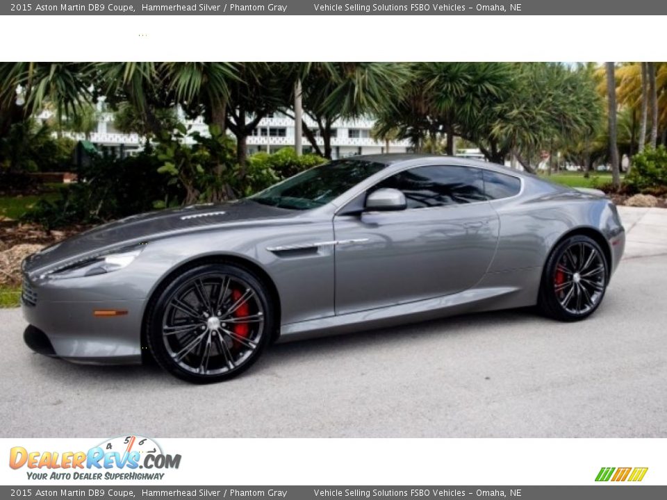 Front 3/4 View of 2015 Aston Martin DB9 Coupe Photo #1