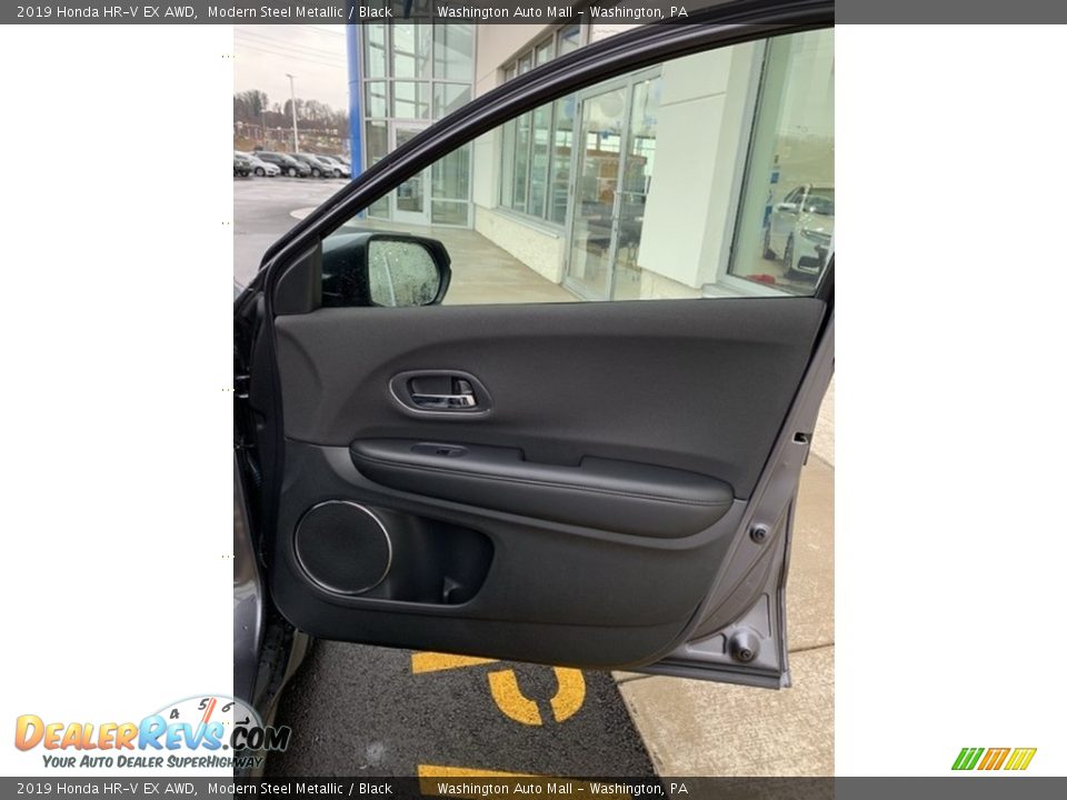 2019 Honda HR-V EX AWD Modern Steel Metallic / Black Photo #26