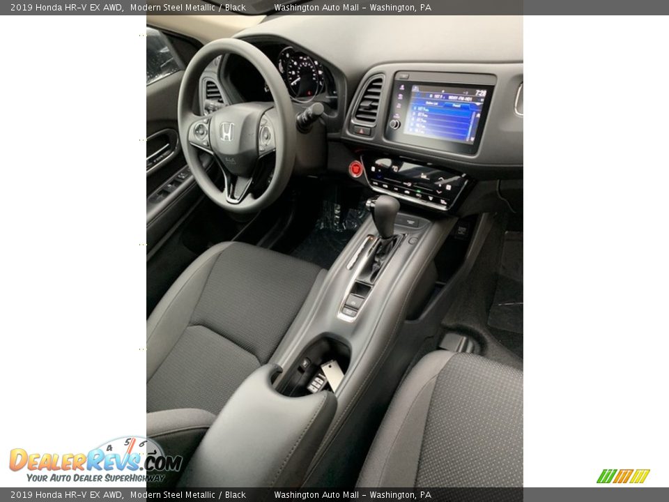 2019 Honda HR-V EX AWD Modern Steel Metallic / Black Photo #28