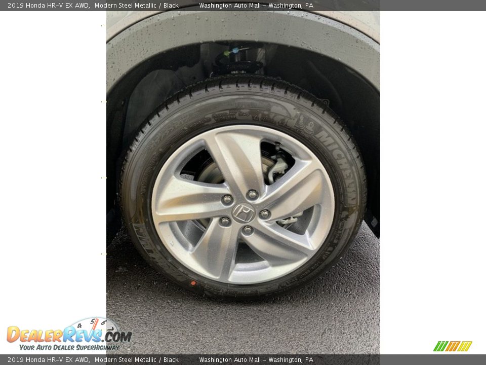 2019 Honda HR-V EX AWD Modern Steel Metallic / Black Photo #31