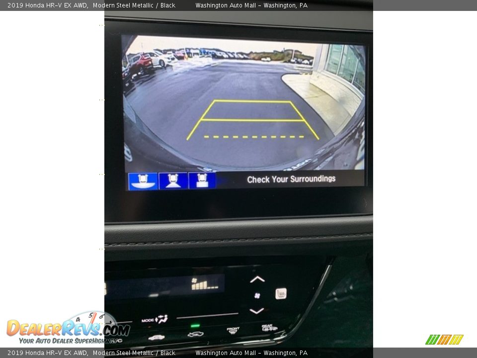 2019 Honda HR-V EX AWD Modern Steel Metallic / Black Photo #34