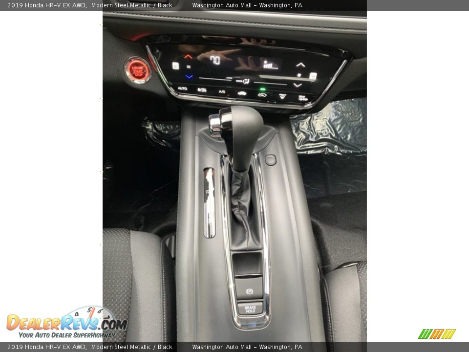 2019 Honda HR-V EX AWD Modern Steel Metallic / Black Photo #35