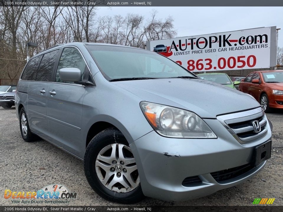 2006 Honda Odyssey EX Silver Pearl Metallic / Gray Photo #1