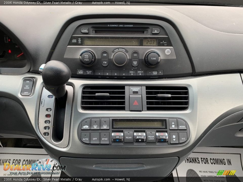2006 Honda Odyssey EX Silver Pearl Metallic / Gray Photo #14