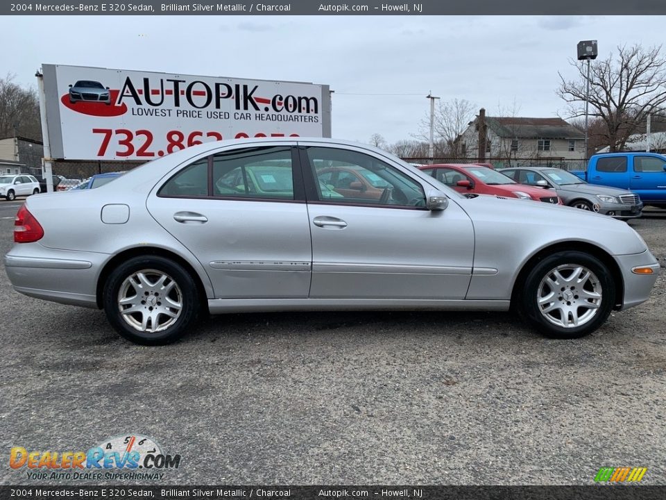2004 Mercedes-Benz E 320 Sedan Brilliant Silver Metallic / Charcoal Photo #2