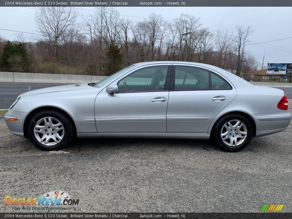 2004 Mercedes-Benz E 320 Sedan Brilliant Silver Metallic / Charcoal Photo #5