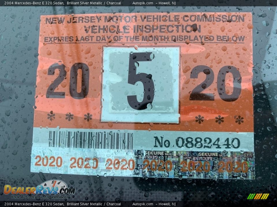 2004 Mercedes-Benz E 320 Sedan Brilliant Silver Metallic / Charcoal Photo #8